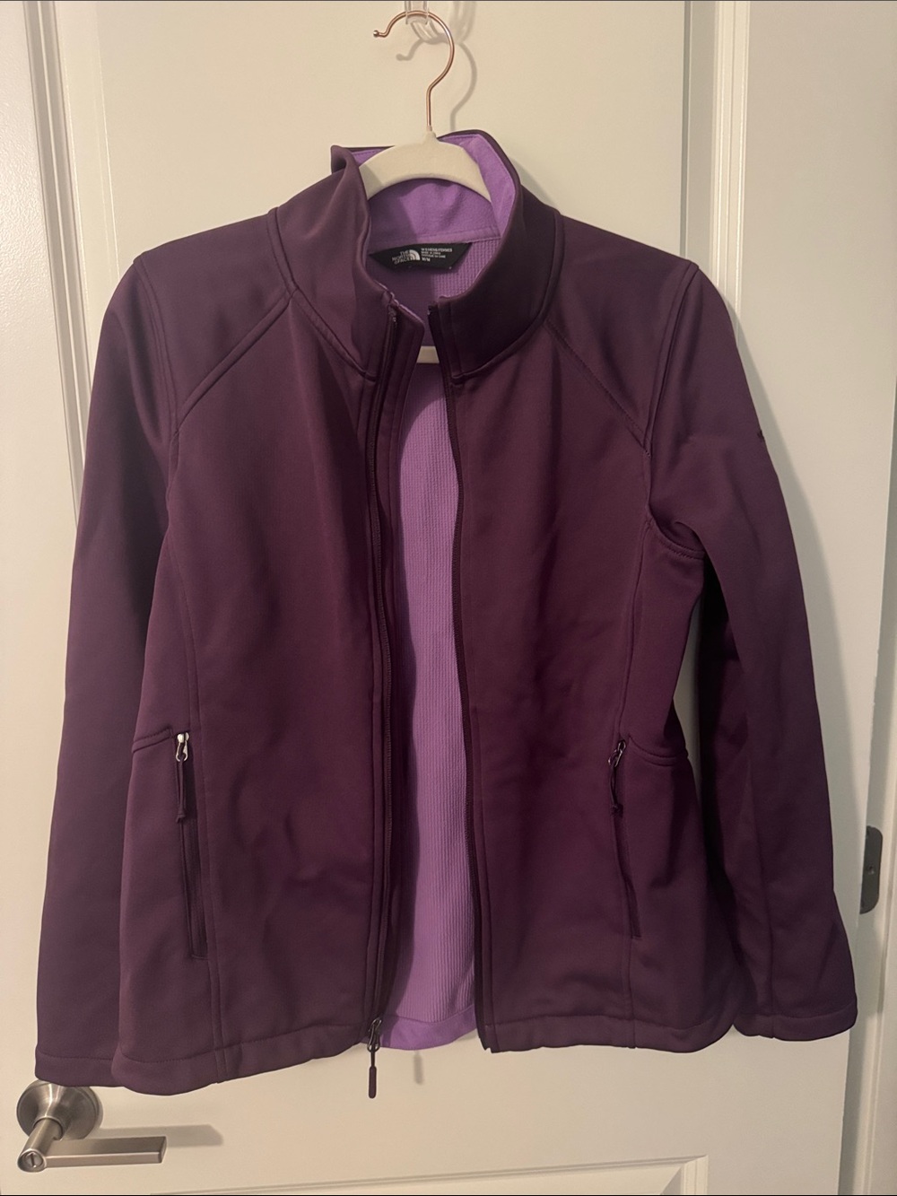 The North Face Women's Plum Purple Softshell Jacket